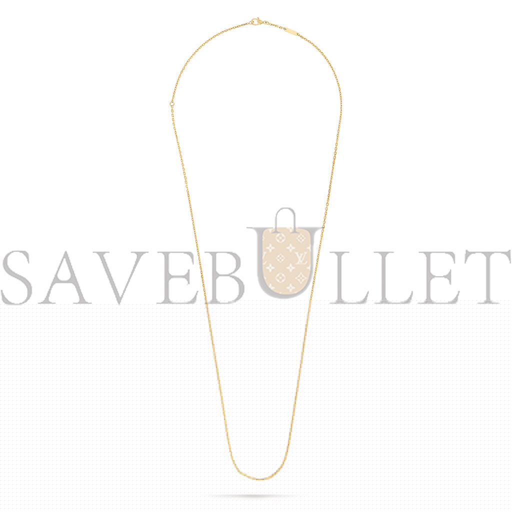 V*N CL*F arpels trace chain, 70 cm - yellow gold vcarp7u600